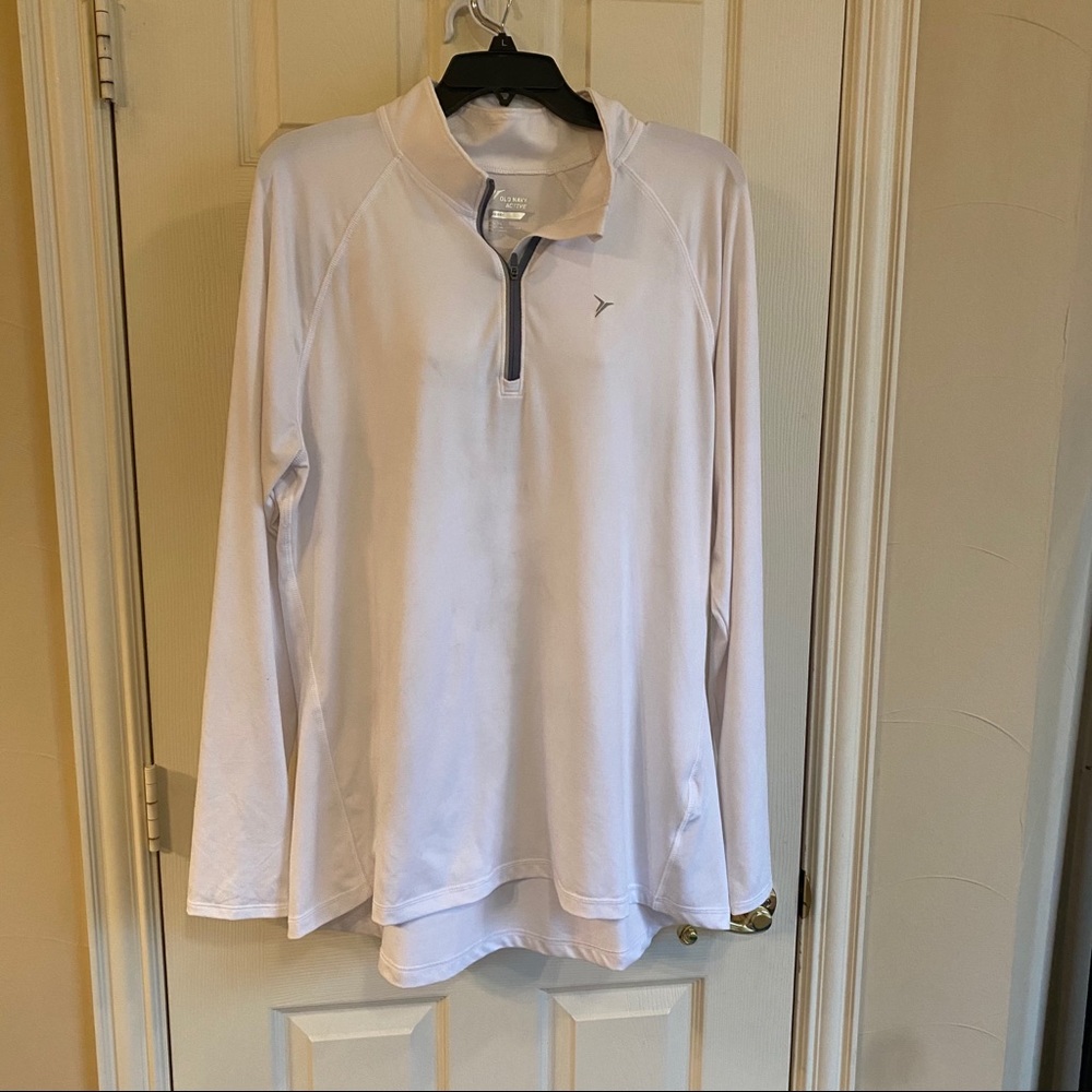 Old Navy top zip athletic top like new